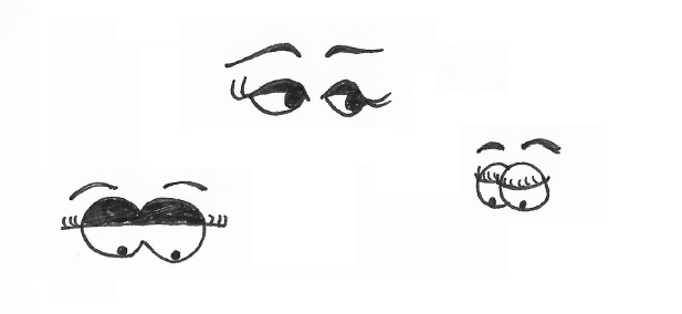 Frauen Augen - Weibliche Comics