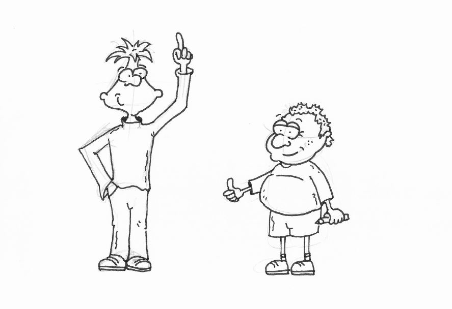 Comic Figuren zeichnen